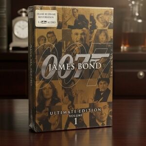 James Bond 007 Ultimate Edition Vol 1 DVD Box Set 5 Movies New Sealed 2006